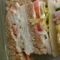 Ma＊Chan's cooksnap of when they made リメイク・ゴボウのきんぴらのサンドイッチ.