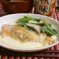 kashikyo's cooksnap of when they made 鮭とチンゲン菜のクリーム煮.