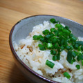 ユキエ１８号's cooksnap of when they made 大根とほたて缶の炊き込みご飯.