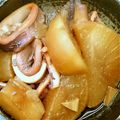 やまとけちゃっぷ's cooksnap of when they made 圧力鍋でイカと大根の煮物.
