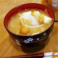 Mnakayoshi's cooksnap of when they made スライス野菜の味噌汁.