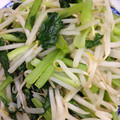 ｄｏｒａｓａｎ's cooksnap of when they made もやしと小松菜のニンニク炒め.