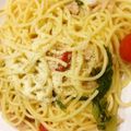Sizuku。's cooksnap of when they made レタス＆トマトスパゲティ.