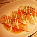 ERI8o8's cooksnap of when they made もやしの生春巻き.