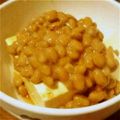 まっしゃん555's cooksnap of when they made ダイエット中におすすめ！豆腐納豆のせ★.