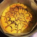 Bossym's cooksnap of when they made 簡単☆スイートポテトNYチーズケーキ.