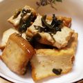 ユウカ．'s cooksnap of when they made 厚揚げのねぎニンニク.