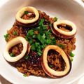 なつき☆ミ's cooksnap of when they made ☆おこげがウマイ～やわらかイカ飯☆.
