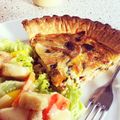 YouRic's cooksnap of when they made 旦那が虜♪ハム＆マッシュルームのキッシュ.