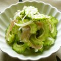 Satoco❋'s cooksnap of when they made ひよこさんちのゴーヤサラダ.