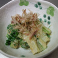 おりょせん's cooksnap of when they made セロリの葉の梅マヨネーズ和え.
