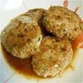 伊達こまち's cooksnap of when they made お弁当に最適☆簡単豆腐ハンバーグ.