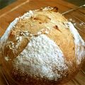 みやっちの母さん's cooksnap of when they made ✿*マルゲリータ風カンパーニュ✿*.