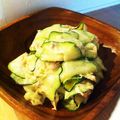 nnnry's cooksnap of when they made そのまま簡単♪ズッキーニの和風ツナサラダ.
