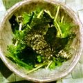 うめこ＆りゅうのすけ's cooksnap of when they made 簡単シンプルに☆水菜としらすのサラダ.