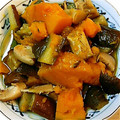 penchan730's cooksnap of when they made かぼちゃとなすの煮物☆めんつゆで♪.