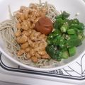 hozunyam's cooksnap of when they made 簡単☆オクラ納豆そば・うどん.