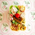 komutatata's cooksnap of when they made いかとレタスの香味焼きそば.