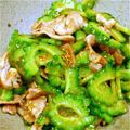 catsﾏﾏ's cooksnap of when they made 豚肉とゴーヤの甘辛炒め＊.