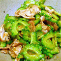catsﾏﾏ's cooksnap of when they made 豚肉とゴーヤの甘辛炒め＊.