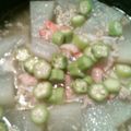 ギンゾー's cooksnap of when they made 冬瓜の中華風カニカマあんかけ♡.