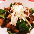 富士ponta's cooksnap of when they made 鶏肉とピーマンの旨辛味噌オイスター炒め.