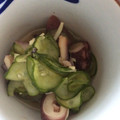 sacoharu's cooksnap of when they made タコときゅうりの酢の物.