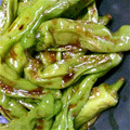 popo0403's cooksnap of when they made 超簡単！ししとう焼き☆にんにく風味♪.