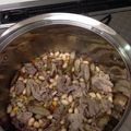 まろちゃん♥︎ぽぽ's cooksnap of when they made 圧力鍋★大豆とごぼうがいっぱい豚しぐれ煮.