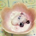 うたかた。's cooksnap of when they made ☆ベリーいっぱいフローズンヨーグルト☆.