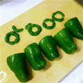 くまちーこ's cooksnap of when they made 快・感♡そして無駄無し！ピーマンの切り方.