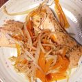 ぐっちぐっちぐっち's cooksnap of when they made フライパンひとつで★鮭のポン酢蒸し.