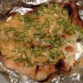 涼月花's cooksnap of when they made 鶏ムネの西京味噌マヨ焼き.