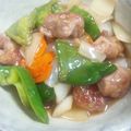 もこな１２'s cooksnap of when they made 揚げない簡単酢豚.