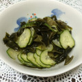 いぐれい's cooksnap of when they made きゅうりとわかめの酢の物.