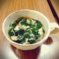 ★みっちっち★'s cooksnap of when they made モロヘイヤとえのきの卵とじスープ♫.
