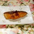 うさうさまろん's cooksnap of when they made ぶりの塩レモン照り焼き.