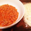 ♪めー's cooksnap of when they made 簡単＊ミートソースパスタ.