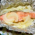どんぐり娘's cooksnap of when they made フライパンで、鮭のホイル焼き.