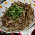 ♥はる♥'s cooksnap of when they made 牛ごぼう炒め.