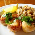 ブランディ's cooksnap of when they made はなびし草のベーコン巻き帆立貝柱のバター焼き.