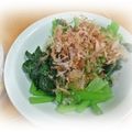 ゆけり３兄弟's cooksnap of when they made 小松菜の簡単おひたし♪.