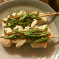 hiyokogirl's cooksnap of when they made 簡単10分 焼鳥屋さん風 梅ささみ焼き.
