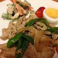 ののかい's cooksnap of when they made 夏バテ解消☆簡単豚肉の生姜焼き.