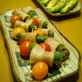 ろろみや。's cooksnap of when they made しし唐とプチトマトのソテー.