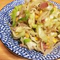 かずよ1234's cooksnap of when they made 春キャベツともやしの中華炒め.