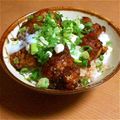 お山のエイ's cooksnap of when they made 甘酢唐揚げ丼.