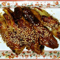 ねねしばこ's cooksnap of when they made こってり旨い☆ナスの味噌豚巻き.