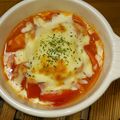 章と碧のごはん's cooksnap of when they made あと一品に！トマトチーズ焼き.