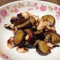 ポ〜ちゃん's cooksnap of when they made 簡単！夏バテ解消なすとタコのバターソテー.